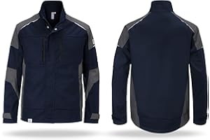 KÜBLER Workwear ACTIVIQ Jacke | Ergonomische Arbeitsjacke Herren aus Mischgewebe | Herren Arbeitsjacke für Handwerk & Industrie | Mit praktischen Innen- & Außentaschen | Reflex-Details | OEKO-TEX®