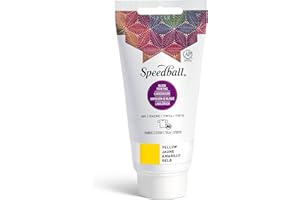 Speedball Art Products Company Tinta de Tela, Amarillo, 2.5 oz