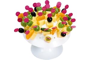 chg set194–17 Assiette de fête Champignon 34 pièces Diamètre sans Serveur