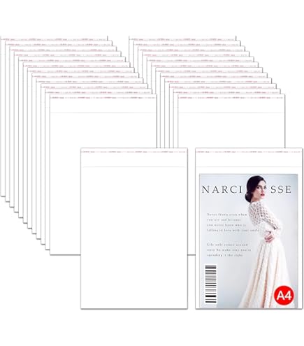 200 Sacchetti Trasparenti Autoadesivi A5 - Polipropilene 50 Micron, Con Foro D'Aria