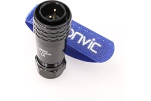 Eonvic SA20 Aviation Plug and Jack IP67 Push Pull Macho Hembra 2 Pines Impermeable M20 Conector eléctrico