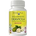 Simply Pure Wild Harvested Graviola (Soursop) - Antioxidant & Heart Health | 90 Capsules x 500mg | Gluten Free | GM Free | Vegan