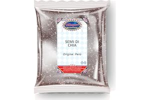 HOME LINE Semi di Chia 100% Naturali - Busta da 500g | Ricchi di Fibre e Omega 3, Ideali per Insalate e Smoothie Nutrienti
