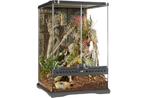 Exo Terra Exo Terra Terrario Azteca Mini-Tall, Claro, 30 x 30 x 45 cm, 6.8 kilogramos