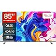 TCL 85C645K 85-inch QLED Television, 4K Ultra HD, 4K Google TV Smart TV (Game master, Dolby Atmos, Freeview Play, Motion clarity, Hands-Free Voice Control, compatible with Google assistant & Alexa)