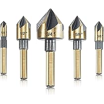 Set 22 Punte Svasatura Legno - Acciaio HSS, Con Collari Regolabili, Per Fori Perfetti - Foto 10