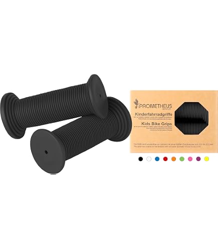 Manopole Bmx 2 Impugnature Antiscivolo Per Bici - Gomma Morbida, MTB, Mountain Bike, Universali, 22.2mm Manopole Bici Mtb
