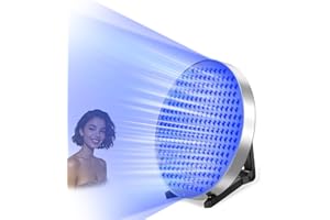 JITESY Solarium per la casa, 50 W, lampada da tavolo abbronzante con 250 LED, 460 NM, supporto pieghevole e gancio regolabile, per la casa, per il corpo