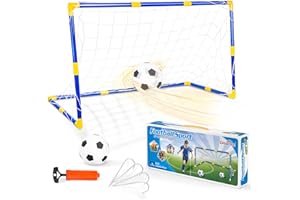 Zestaw bramek do piłki nożnej dla dzieci Dreamon z bramką i pompką Piłka nożna interaktywne zabawki Sportowa zabawa w ogrodzie Indo