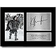 HWC Trading Kit Harington A4 Printed Autograph Jon Snow Game of Thrones Print Photo Picture Display