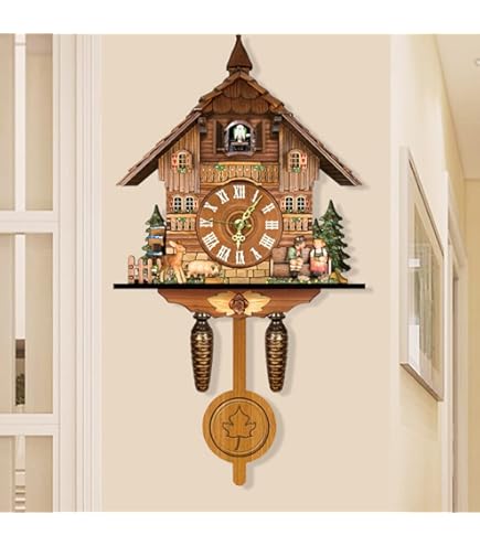 LIFKICH Lot De 2 Poids En Bois Pour Horloge À Coucou Marteau