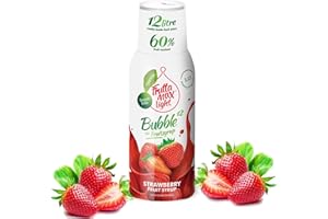 Light - Bajo en carbohidratos - Jarabe de fitness de FruttaMax | Azúcar Cero | con Stevia | 60% Contenido de Fruta 500ml (Fresa Light)