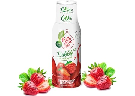 Light - Low Carb - Fitness Sirap från FruttaMax | Noll socker | Med Stevia | 50% fruktinnehåll 500ml - Amazon Deal & Rabatt