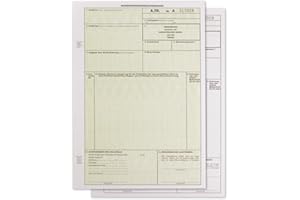 ‎MASHPAPER mashpaper A.TR. ATR Warenverkehrsbescheinigung Formular für Laserdrucker Menge wählbar 10, 50 oder 100 Stück