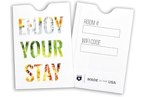 Guardian Key Card Holder Sleeves, Pack of 500 Small Envelopes for Hotel Key Cards, Gift Cards, Credit Cards, and More, 2 ⅜ Inches x 3 ½ Inches, Colors