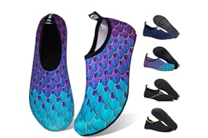 WateLves Beach Swim Aqua Socks Water Shoes Swimming Barefoot Yoga Sea Snorkeling Diving Pool Women Mens