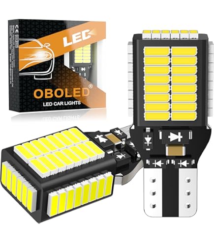 AUXITO T15 LED Reverse Back Up Light Bulb 921 912 W16W Super Bright 6000K White