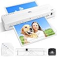GLADTOP Laminator A3 Laminator Machine with 10 Laminating Pouches for A3 A4 A5 A6, 70s Fast Warm-up, 5-in-1 Cold and Thermal Laminator with Paper Trimmer and Corner Rounder for Home Office School Use