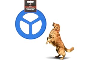 FunkyPaw ELBOY & POOCH® PP Non-Toxic Dog Flying Disc | Frisbee Interactive Tossing Toy | 8'' 20cm | Recycled Material Chew Puppy Outlasts Most | Pet Training Outdoor Fetch Exercise