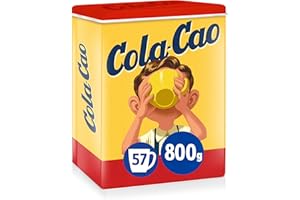 ColaCao, Original, Cacao Soluble Natural sin Aditivos - Lata Edición Especial Vintage - 800g, packaging may vary