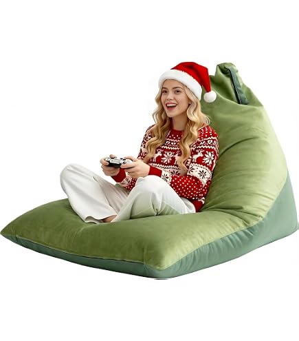 LDIW Sitzsack Hülle (ohne Füllung), Wasserdichtes Design Indoor