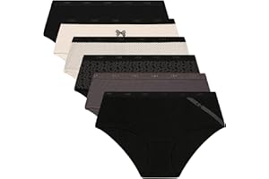 Dim Pack Bóxers Les Pockets Algodón Estampadas Mujer x6