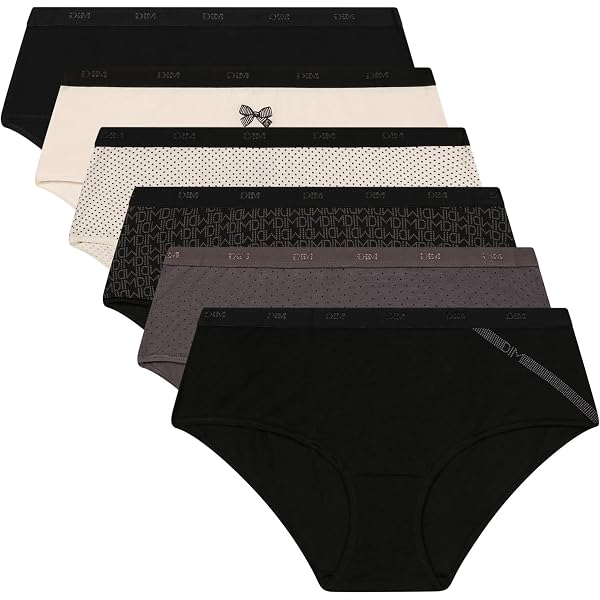 Dim Confezione 3 Slip In Cotone Morbido Per Bambine E Ragazze - Multicolore - 3