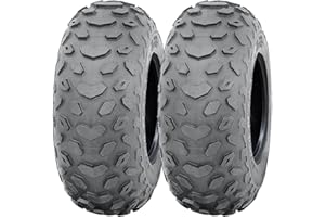 Parnells - 2 Pezzi di Pneumatici Tubeless ATV 19x7.00-8 - 4 Strati Wanda P330 - Diametro 480 mm, Larghezza 166 mm, 100 kg, 100 Km/H - Marchio E, Omologazione Stradale.
