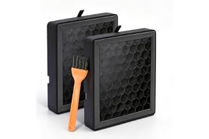 Ollanoos 2-pack HEPA13 aktivt kol luftfilter för Bambu Lab H2D H2S H2C