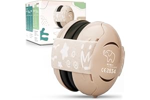 Schallwerk ® Mini+ Baby Ear Defenders 0-36 Months - Hearing protection for Kids & Babies - Baby Headphones, Noise Cancelling Headphones, Toddler Ear Defenders Age 2, 0-3 6-12 months