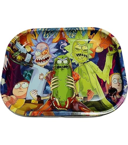 Vassoio Rolling Lazy King Con Base Girevole – 27x16 Cm, Alluminio, Motivo Esclusivo, Per Miscelare E Arrotolare