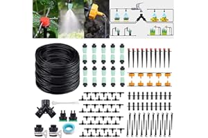 COKDEN Bewässerungssystem Garten 40M 147 PCS Garten Bewässerung Kit Automatik Tröpfchenbewässerung Kit Gartenbewässerung Bewässerungs Set für Landschaft Terrasse Pflanzen