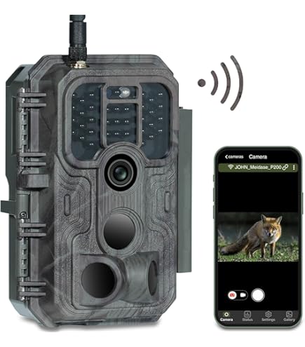 Fototrappola Coolifepro Con Pannello Solare - 60MP WiFi Per Wildlife - Foto 12