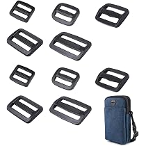 Boucles De Sangle Plastique Dur - 15 à 50mm - Pour Sac à Dos, Ceinture, Réparation