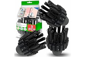 3 Pezzi Rotonda Spazzole per Polti Vaporetto Pulitore a Vapore - Garanzia di 5 Anni - ONIX TECH