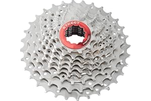 KTKEET Cassette de 9 velocidades 11-30T/32T/34T/36T/40T/42T/46T/50T/50T/ Cassette de bicicleta de montaña y carretera de 9 velocidades compatible con Shimano Ultegra xt Sunrace Sram