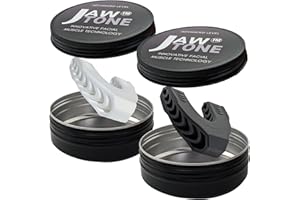 JawTone™ Jaw Exerciser & Full Face exerciser 4 Men & Woman [40&60LB resistance jaw trainer kit] Jaw shaper and Jaw toner to use as a double chin remover, face shaper, double chin exerciser