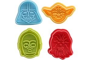 GWHOLE Foremki do wycinania masy cukrowej, Star Wars