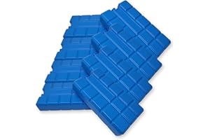 ToCi Mattonelle refrigeranti, 400 ml l'una, per borsa termica o borsa frigo