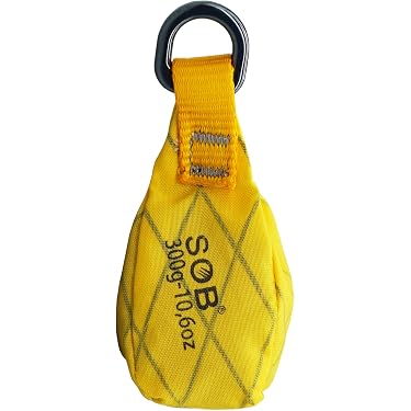 Sac De Lancer Arboriste SOB – 10,5 Oz, Microfibre Renforcée, Anneau Inox – Pour Escalade, Grimpe D’arbres, Spéléo