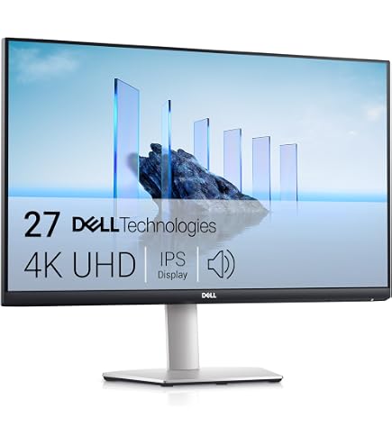 Dell S Series S2721QS Monitor 27-Inch 4K Ultra HD (3840x2160) 60Hz