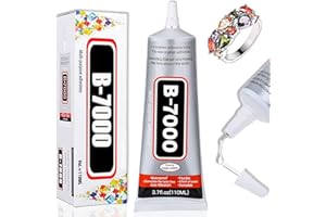 VIOMIS Multi-Purpose B7000 Glue 110ml/3.7 fl oz 1-Pack - High Strength, Flexible, Waterproof Adhesive for Jewelry, Electronics, Crafts and More