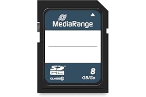 Mediarange 813023 MR962 Karta Pamięci, Niebieski, 8 GB