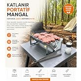 Fasmart v5.1 Lynx Mini Mangal Portatif Katlanır Kamp Ocağı | 30x20x10 cm, &Ccedil;antalı, Katlanır Tasarım, Kamp i&ccedil;in