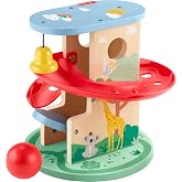 Fisher-Price 9 aydan b&uuml;y&uuml;k bebekler ile y&uuml;r&uuml;me &ccedil;ağındaki &ccedil;ocuklar i&ccedil;in 2 ahşap par&ccedil;adan oluşan gelişime yardımcı Ahşap Ağa&ccedil;ev