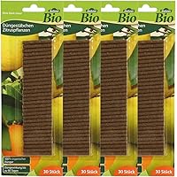 Dehner Bio Düngestäbchen für Zitruspflanzen, 4 x 30 Stück (120 Stück)
