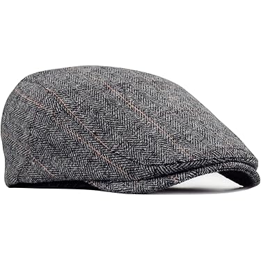 Platte pet voor dames en heren, gewassen katoen, Cabbie Gatsby Newsboy, flatcap, groen, 55/60 cm