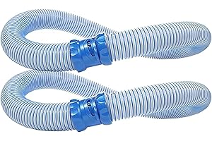 OXFUZZ KRAIDO Pool Systems R0527700 1 Meter Twist Lock Schlauch Ersatz-Set, kompatibel mit Zodiac X7 T3, T5, Mx6 Mx8, Reinigungsschlauch für Schwimmbad, 2 Stück