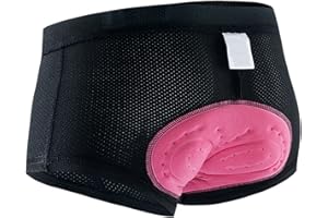 HEELPPO Pantalon De Cyclisme Femmes sous-VêTements De Cyclisme sous-VêTements Gel D'éQuitation 3D Rembourré Respirant Adapté Aux Navetteurs Et Aux Cyclistes De Loisirs