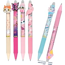 Lot De 24 Stylos Gel Clé Créatifs - Cadeau D'étudiant, Fin D'année, Design Rétro, écriture Fluide